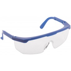Очки защитные с регулируемыми дужками прозрачные (12222)