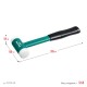 Безынерционный молоток Dead Blow, 50 мм, 900 г KRAFTOOL 2078-50