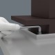 Г-образный ключ 6 x 180 мм хром c шаром экстракороткий конец серия 950 PKLS Wera WE-022046