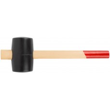 Киянка резиновая, деревянная ручка 70 мм ( 750 гр )