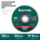 Диск полимерно-шлифовальный синтетический коралловый, 125 х 22.2 мм KRAFTOOL 36599-125