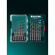 KRAFTOOL STEP POINT, 19 шт, набор сверл по металлу для винтовёртов и шуруповертов IMPACT READY (29653-H19)