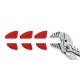 KRAFTOOL Vise-Wrench сменные защитные накладки на губки, для клещей 180 мм, набор из 3-х пар (22066-S3)