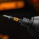 Бита PH2х50, сталь легированная S2, 10 шт., круглый профиль, отрывная упаковка, Е 6,3 Denzel (11679)