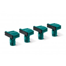 Комплект упоров KRAFTFLEX MFT-DH, в отверстия 20 мм, 4 шт KRAFTOOL 32804