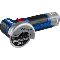 УШМ бесщеточная 12 В d76 мм без АКБ тип Т7 Профессионал ЗУБР AB-76