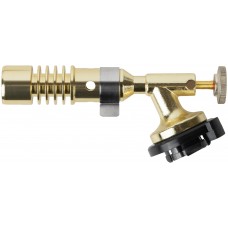 Горелка газовая на цанговый баллон, мет.корпус, ручн.поджиг, латунный клапан, сопло 20 мм (67652М)