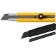 Нож 25 мм, в комплекте с лезвиями EXCEL BLACK 5 шт OLFA OL-H-1BB/5BB