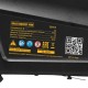 Робот-газонокосилка 1000м? 3Ач 28V LCD дисплей Wi-Fi Grass Master 1000 Denzel 58955