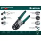 Кримпер универсальный (RJ45, RJ11,RJ12) RJ KRAFTOOL 22699