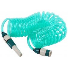 Спиральный шланг 7.5 м, с наконечником и двумя внешними соединителями RACO 4270-55895
