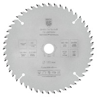 Диск пильный по дереву и ДСП, чистый рез (185x20/16x48z, 2.6/1.8 мм, ATB 12°, атака 14°) BERGER BG1644