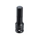 Головка шестигранная ударная 60 мм HEX H12 3/8 Licota A3MDH12