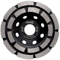 Алмазная чашка двухрядная 115 x 22.23mm KRUGO (CWD45A)