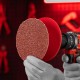 Круг абразивный на ворсовой подложке под липучку, P 24, 125 мм, 10 шт Matrix (73830)