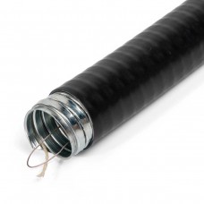 Металлорукав толстостенный МГ «HEAVY DUTY» 22 с протяжкой (Fortisflex) (88437)