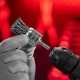 Щетка для дрели, 30 мм, чашка со шпилькой, крученая металлическая проволока Matrix (74466)