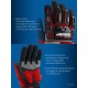 Перчатки комбинированные IMPACT р.XL (10), красные, антивибрационные, противоударные ЗУБР Профессионал 11478-XL