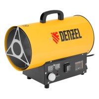 Газовая тепловая пушка GHG-15i, 15 кВт, цифровой термостат, пропан-бутан Denzel (96478)