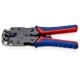 Пресс-клещи для штекеров RJ, 3 гнезда, RJ 10 (4-pin), RJ 11/12 (6-pin), RJ 45 (8-pin), 200 мм (KN-975112)