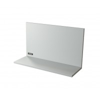 Полка стенка 940 мм (1200_0 тумба) (светло-серый) RUNTEC CI120-7035