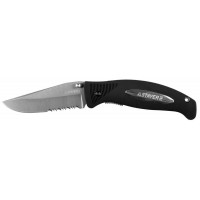 Нож складной 80 мм, серрейторная заточка, пластиковая рукоятка Professional STAYER 47623