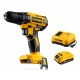 Дрель-шуруповерт 20 В, 40 Н·м, 1 АКБ LMS (2 А·ч) STEHER CD-40-21