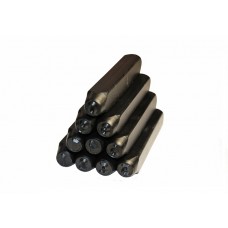 Клейма ударные цифровые № 3 твердосплавные набор 9 предметов размер 3 мм NINZ