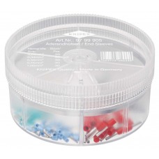 Набор изолированных контактных гильз 0.25 мм? 30 шт 0.34 мм? 30 шт 0.5 мм? 30 шт 0.75 мм? 30 шт 1 мм? 30 шт KN-9799905