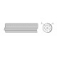 Оплетка кабельная XS-16 (2м) (Fortisflex) (90925)