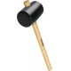 Киянка резиновая чёрная 900 г STAYER 20505-90