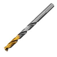 Сверло спиральное по металлу 8 x 117 мм, Р6М5, Golden Tip Denzel (718239)
