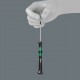 Отвёртка прецизионная TX 4 x 40 мм с фиксацией TORX HF Kraftform Micro серия 2067 Wera WE-118180