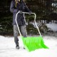 Движок для уборки снега пластиковый, 810 х 535 х 1300 мм, алюминиевая рукоятка, Сибртех (61499)