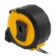 Рулетка 8м х 25мм, двухкомп. корпус, кнопка-пауза Denzel