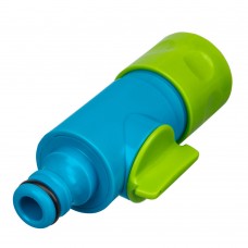 Соединитель штуцерный, с переключателем, Palisad Luxe (65782)