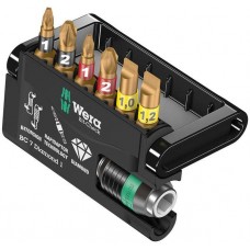 Набор бит торсионных с битодержателем Rapidaptor 7 Diamond 1, алмаз, 7 пр., 1/4