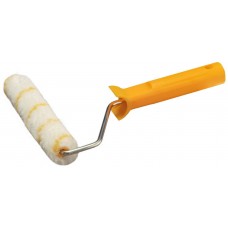 Валик мини-валик малярный в сборе GIRPAINT, 15 х 160 мм, бюгель 6 мм, ворс 10 мм, полиакрил, все виды ЛКМ STAYER 03-0509-16_z01