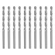 Сверло по металлу, 2.5 мм, полированное, HSS, 10 шт, цилиндрический хвостовик Matrix