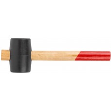 Киянка резиновая, деревянная ручка 45 мм ( 230 гр )
