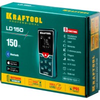 KRAFTOOL LD-150, 5 см - 150 м, лазерный дальномер (34767)
