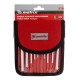 Набор ключей имбусовых Torx -Torx Tamper: 9 шт, T10-T50, CrV, коротких, с сатиновым покрытием, чехол Matrix (12312)