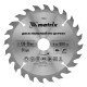 Пильный диск по дереву, 130 х 20 мм, 24 зуба, кольцо 16/20 Matrix Professional (73202)