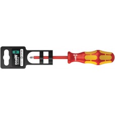 Отвёртка диэлектрическая PlusMinus 1 x 80 мм VDE SB серия 165 i PZ/S Wera WE-100021