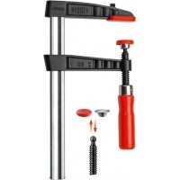 Струбцина чугунная 250/100 6 кН деревянная ручка TG25S10 BE-TG25S10