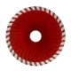 Диск алмазный, отрезной Turbo, 115 х 22.2 мм, сухая резка Matrix Professional (73178)