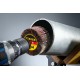 Круг шлифовальный лепестковый d 50 x 20 мм, P320, на шпильке d 6 мм STAYER 36607-320