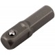 Адаптеры с биты на головку для отвертки CrV 1/4-1/4, 25 мм (10 шт.) (57951)