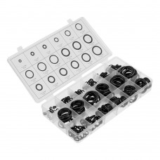 Набор резиновых уплотнительных прокладок, D 3-23 мм, 279 предметов Сибртех (47598)