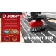 Щетка чашечная для УШМ 75?М14 витая стальная латунированная проволока 0.3 мм посад. М14 ЗУБР 35173-075